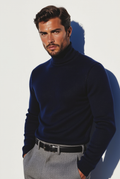 Ponte Vecchio Navy Sweater