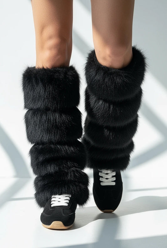 Fur Leg Warmers
