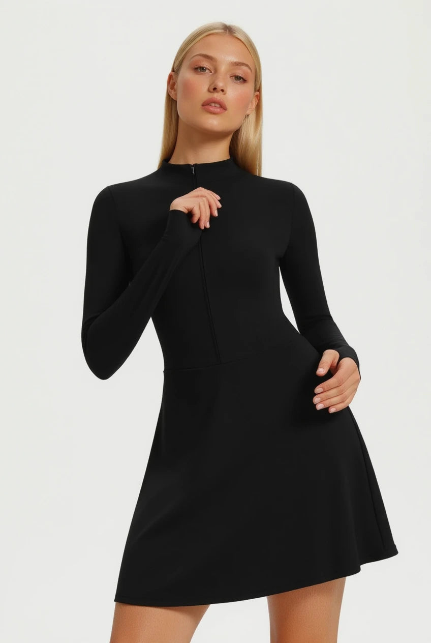 Hazelnut Glow Dress