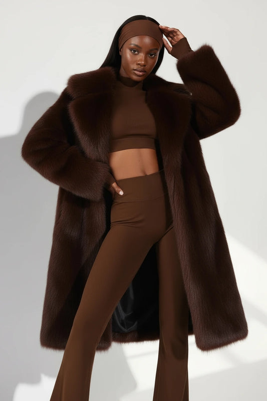 Dark Truffle Coat