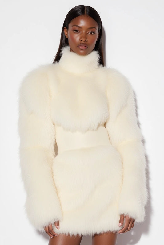White Praline Dress