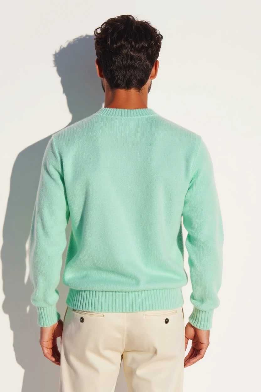 Leonardo Green Sweater